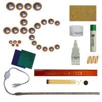 Instrument Clinic Alto Saxophone Pad Kit, Pads with Metal Resonators